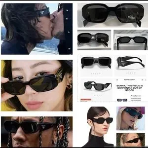 Prada | Accessories | Prada Unisex Ultra Shiny Black  display picture 2